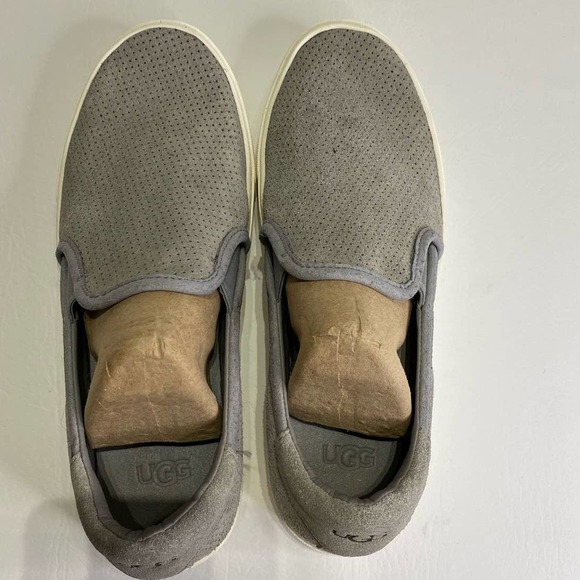 UGG Abies Perforated Slip-On Sneaker Size:8.5 Gray - Picture 5 of 7